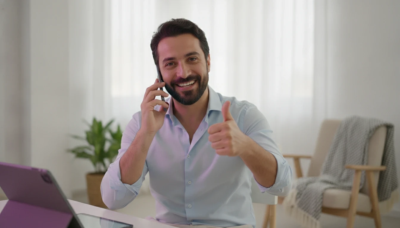 Müşteri beklemeden yanıt alır