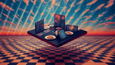 تصميم مواقع المطاعم والمقاهي