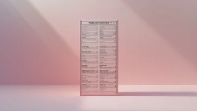 Restoran Menü Tasarımı Nasıl Olmalı?