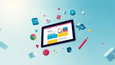 What should the features of a school website be?